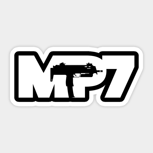 MP7 Sticker by VectorVectoria